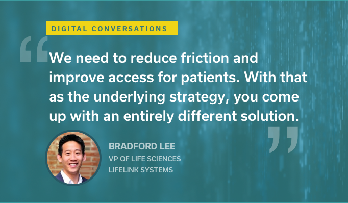 Bradford Lee, VP of Life Sciences at Lifelink Systems, on Digital Conversations