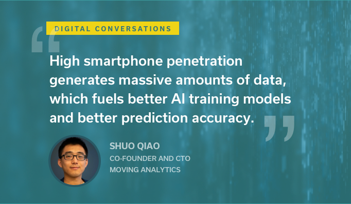 Shuo Qiao, Co-founder and CTO of Moving Analytics on Digital Conversations